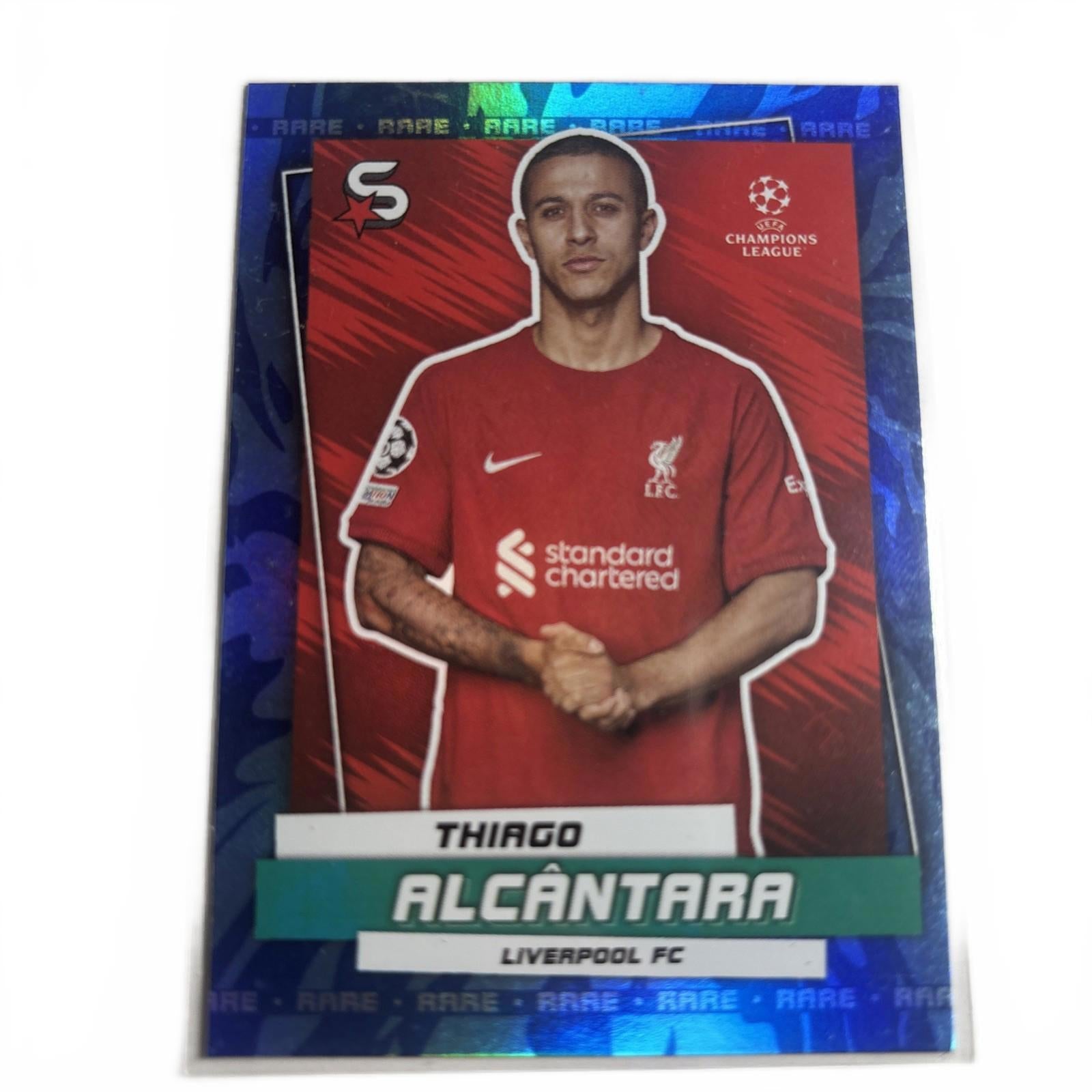 2022-23 Topps UEFA Superstars Mystic Parallel - THIAGO ALCANTARA - Liverpool