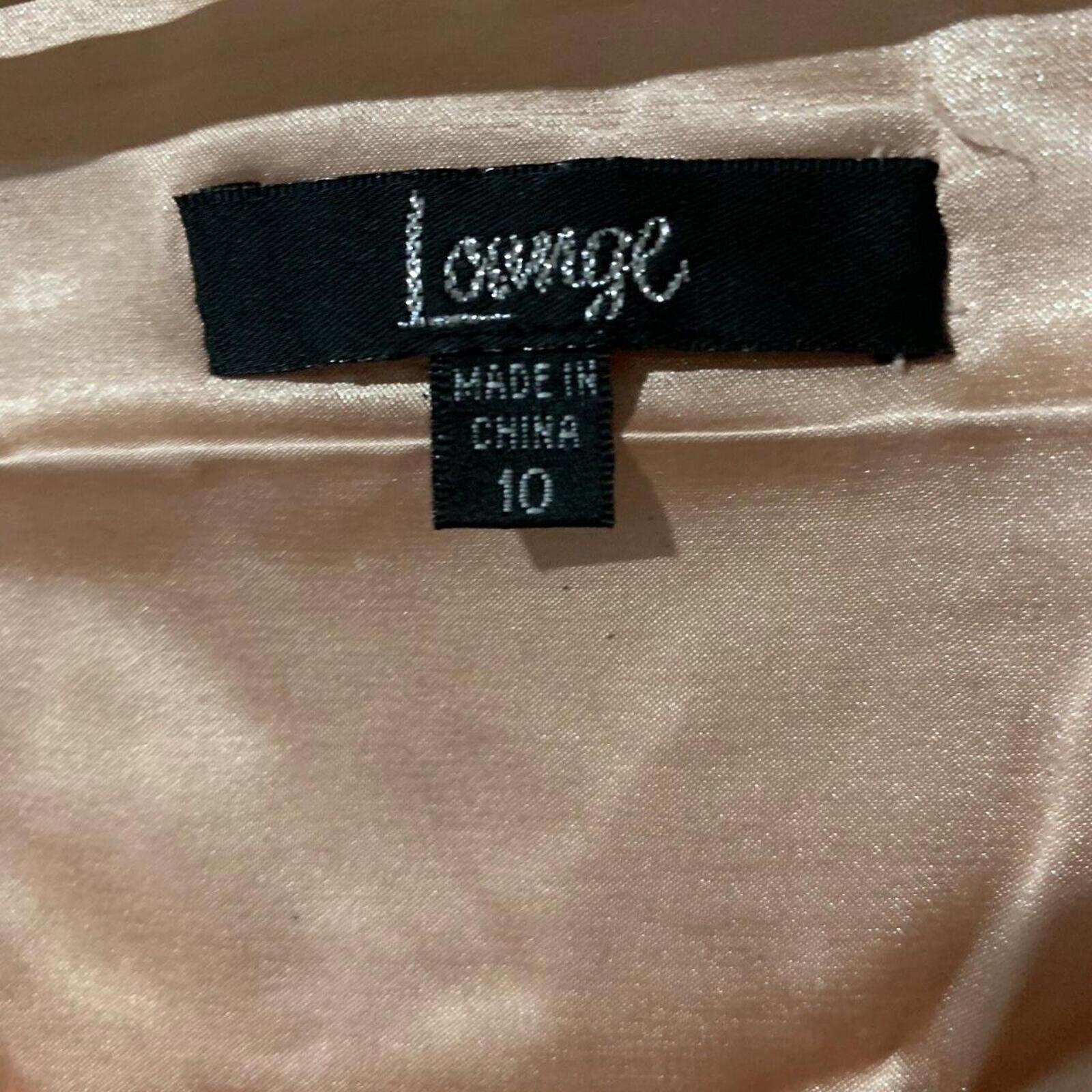 VINTAGE LIGHT Cream DRESS / Formal Evening BY Lounge Size 10 BNWT. - Come Sell Nearly Anything