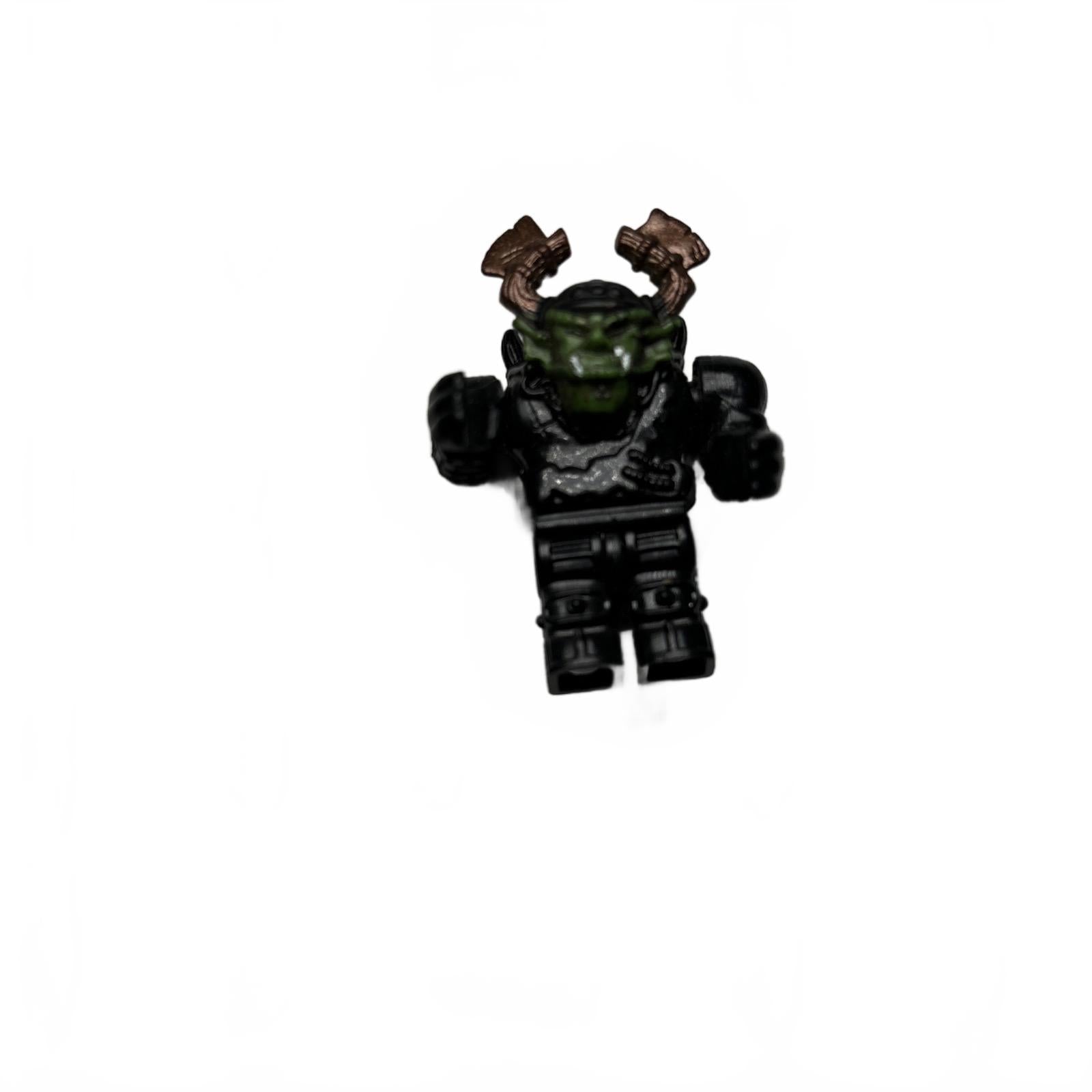 LEGO Warcraft Orc Minifigure with Horned Helmet and Sword - Come Sell Nearly Anything