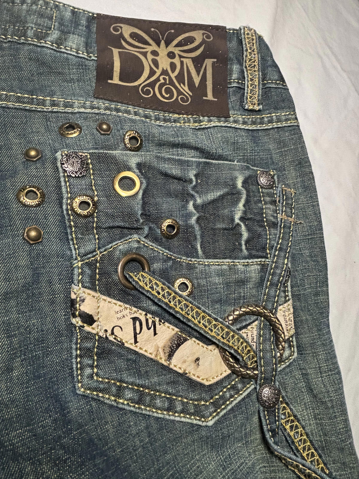 D&M WoMen's Jeans Size 29 Y2K Denim Vintage Style - Come Sell Nearly Anything