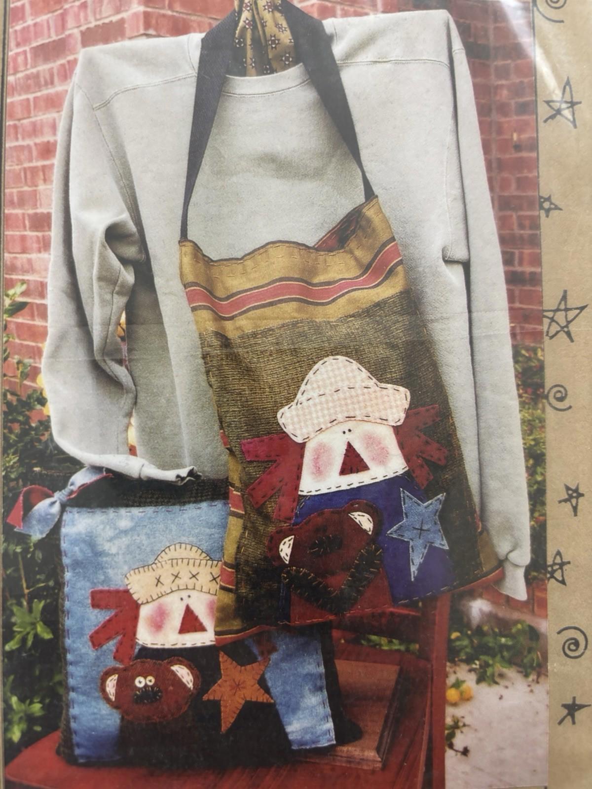 MeMe's Quilts -Baggity Raggity Patchwork Cottagecore Simple Stitchery Pattern - Come Sell Nearly Anything