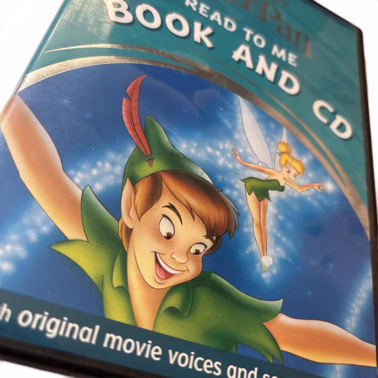 Walt Disney's Peter Pan Read to Me Book CD Audiobook. Free post