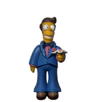 Young Prom Date Homer Fox 2006 Simpsons Figure 3.5" / 90mm Tall Good Condition