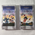 Fables - Volume 1 & 2 - Walt Disney - VHS Video