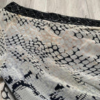 Martini Women's Size XL Snake Print Dress with Beaded Detail VTG - Come Sell Nearly Anything