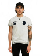Insitu Polo Shirt Mens Adult Size XLarge White Grey Short Sleeve Casual. - Come Sell Nearly Anything