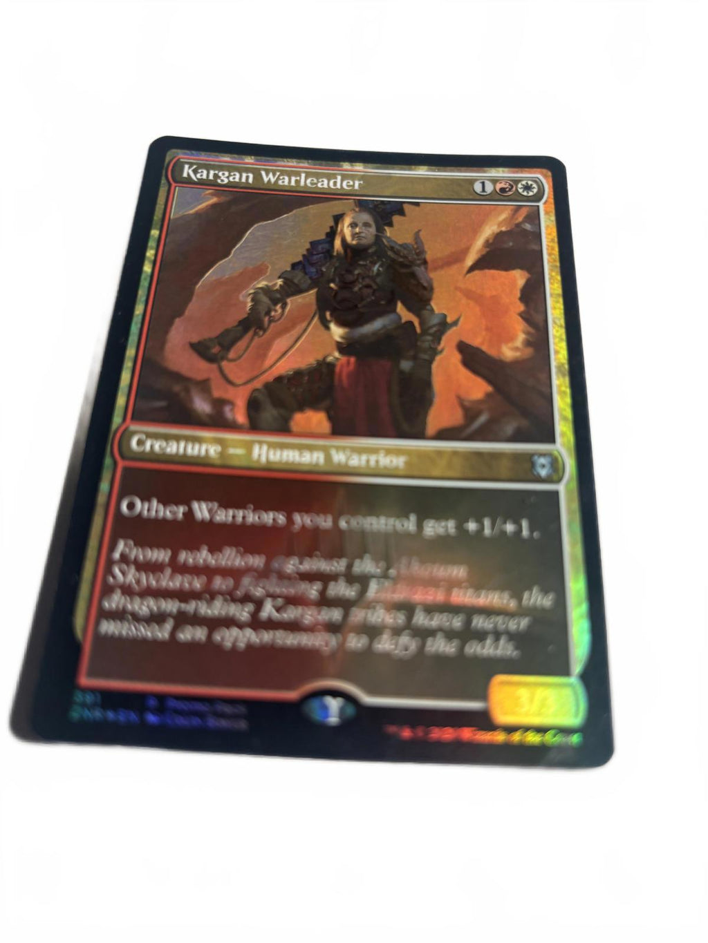 Kargan Warleader Foil - Scars of Mirrodin - Edition 2010 - Near Mint -