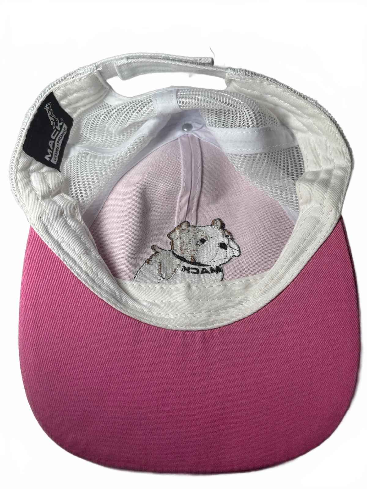 Mack Trucks Ladies Charcoal Grey & Pink Mesh Back Cap Womens Hat