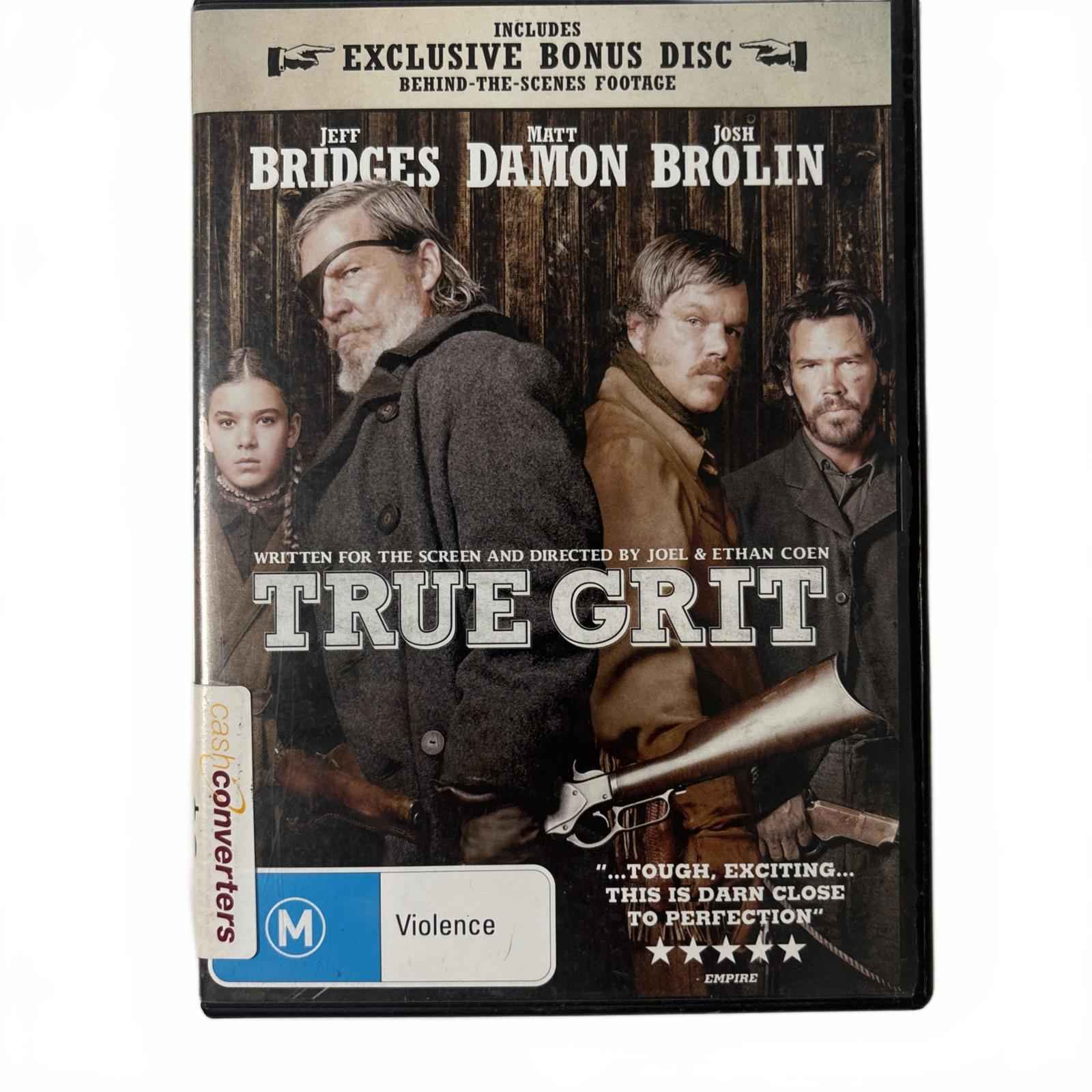 True Grit - Special Edition 3D Cover (DVD) Jeff Bridges, Matt Damon. Region 4