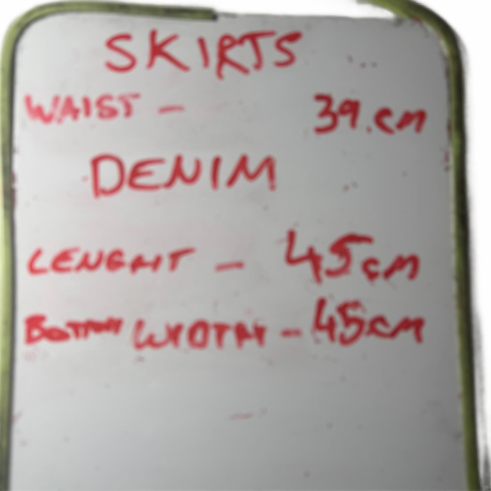 Nudie Jeans Co Denim Skirt Size Medium #Denim #Skirt #NudieJeans - Come Sell Nearly Anything