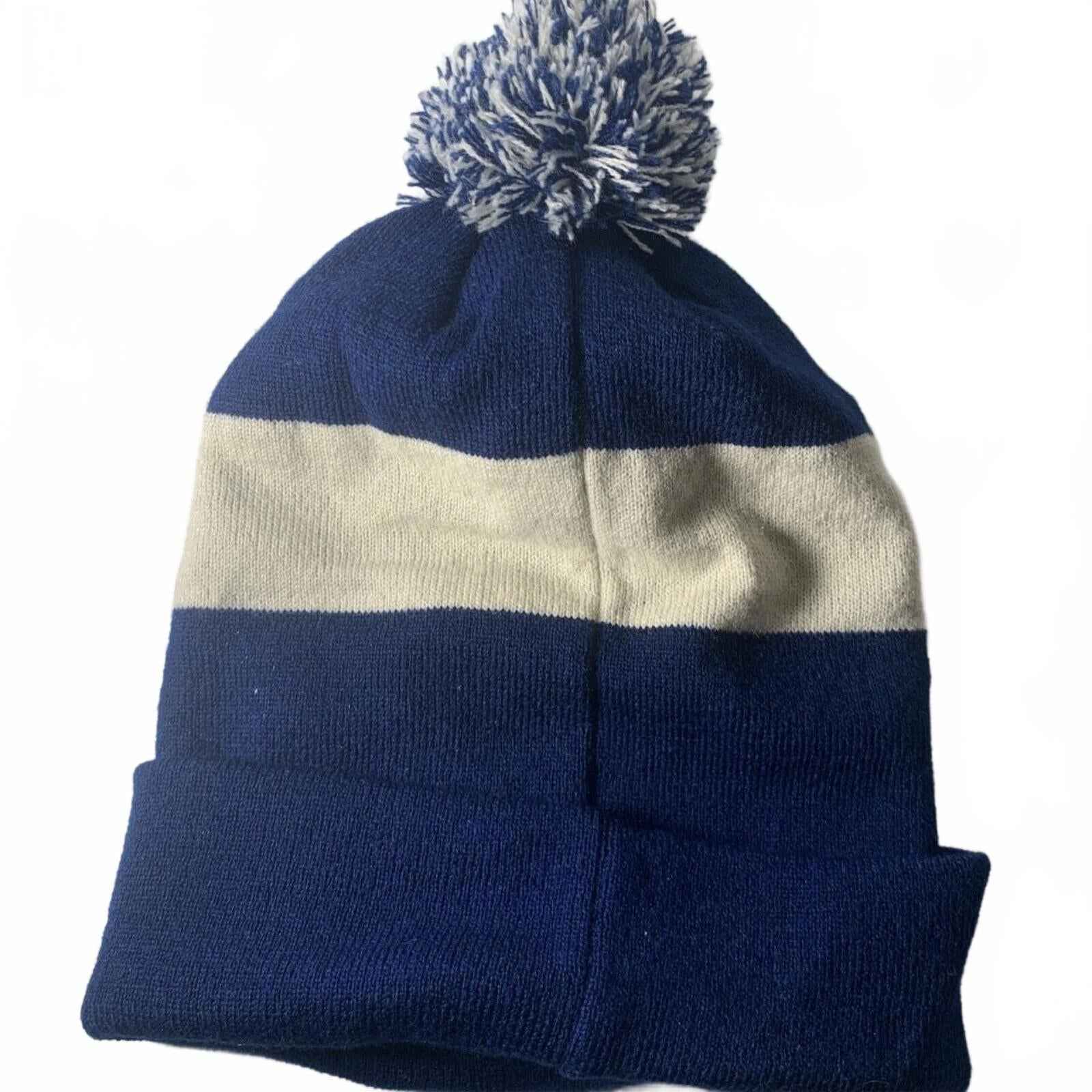 Furphy Beanie Blue Refreshing Ale Draught Beer Pom Pom Mens Promo Hat.