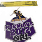 Melbourne Storm NRL 2020 Premiers Premiership Supersized Mega Car 25cm Sticker.