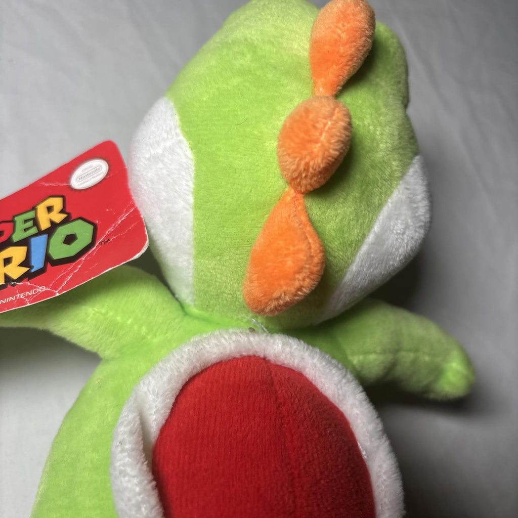 Licensed Nintendo Super Mario Bros -Green Yoshi Plush Soft Toy 18cm - Brand New