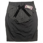 Kitten D'Amour Women's Black Skirt Size 16 Elegant Ruffle Detail - Come Sell Nearly Anything