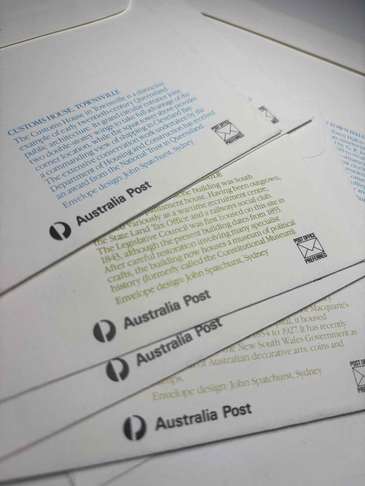 Australia 1986 First Day Cover Stamps Collection