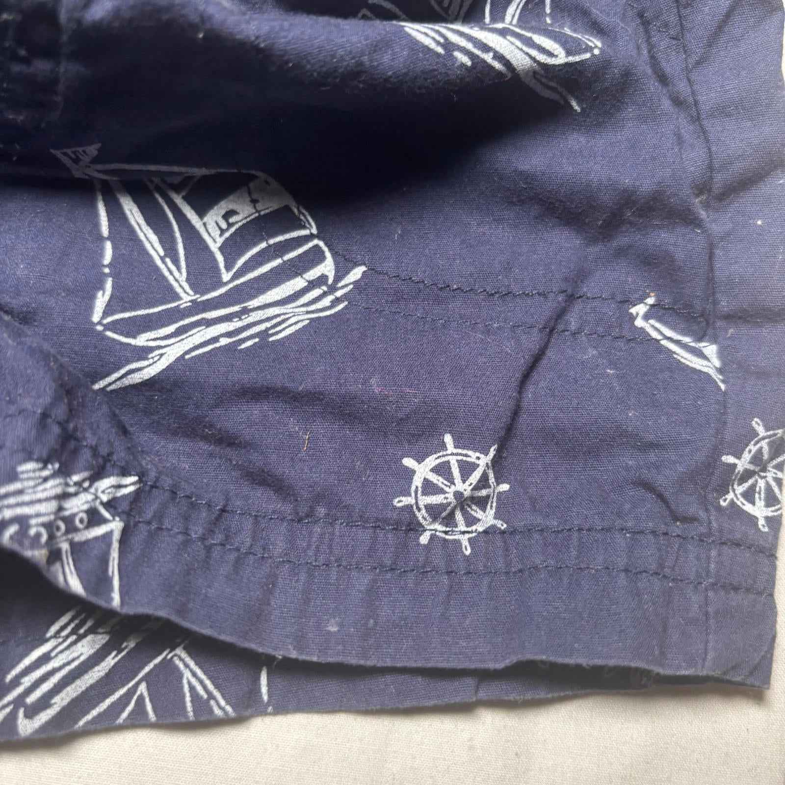 Carter's Baby Shorts Size 6 Months Nautical Print