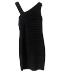 Jordan Women's One Shoulder Black Dress Size 12 Elegant Evening Wear - Come Sell Nearly Anything