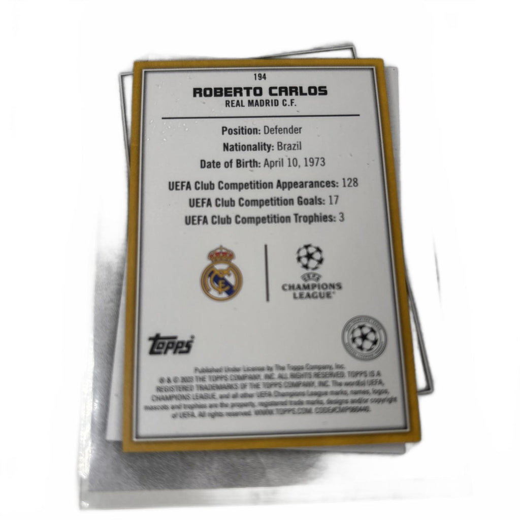 Topps Uefa Superstars 2022/23 - Roberto Carlos Legends Common  #194 Real Madrid