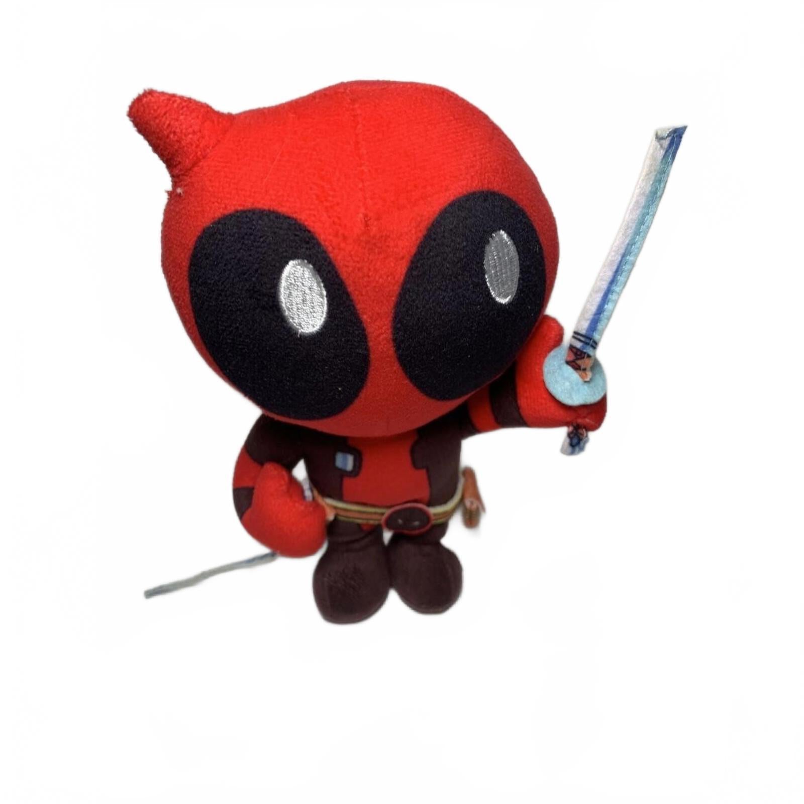 MARVEL Licensed Plush Doll DEADPOOL with Katana Soft Toy - 29CM. - Come Sell Nearly Anything
