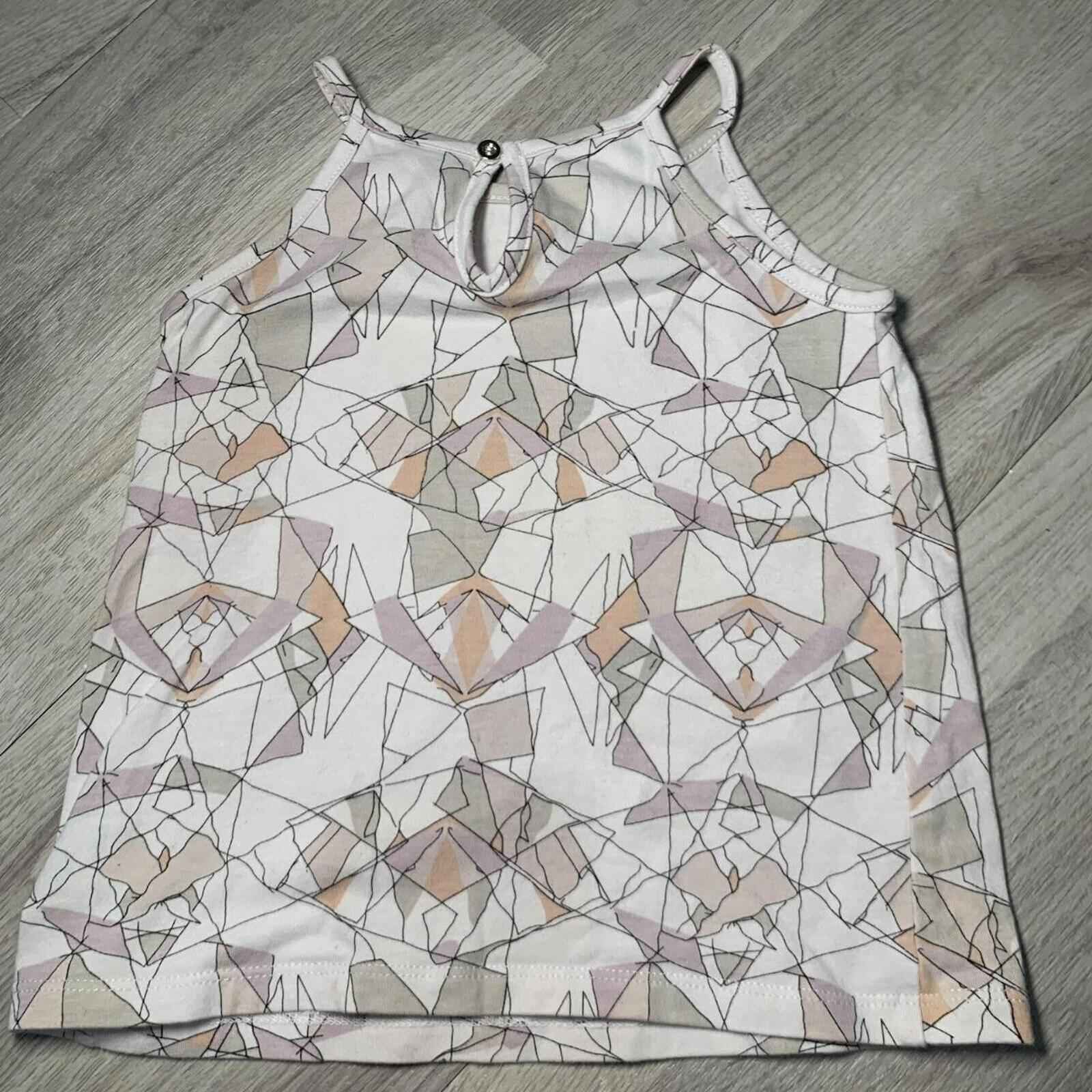 Kardashian Kids Toddler girl size 3 Pattern tank top VGC.