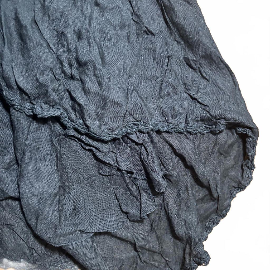 Mayyada Bazaar Black Crochet Skirt Size M BNWT