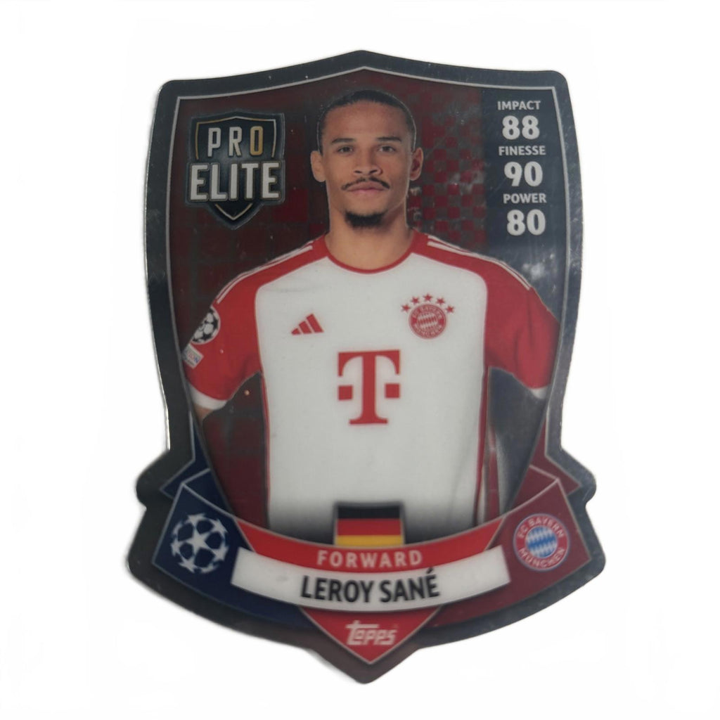 2023-24 Match Attax UEFA - Serge Gnabry Pro Elite Shield Chrome Card Bayern