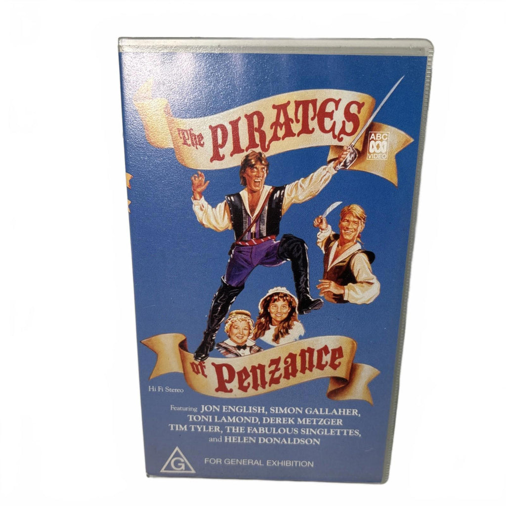 The Pirates of Penzance - VHS Video Tape (Jon English - Australian Production) - Come Sell Nearly Anything