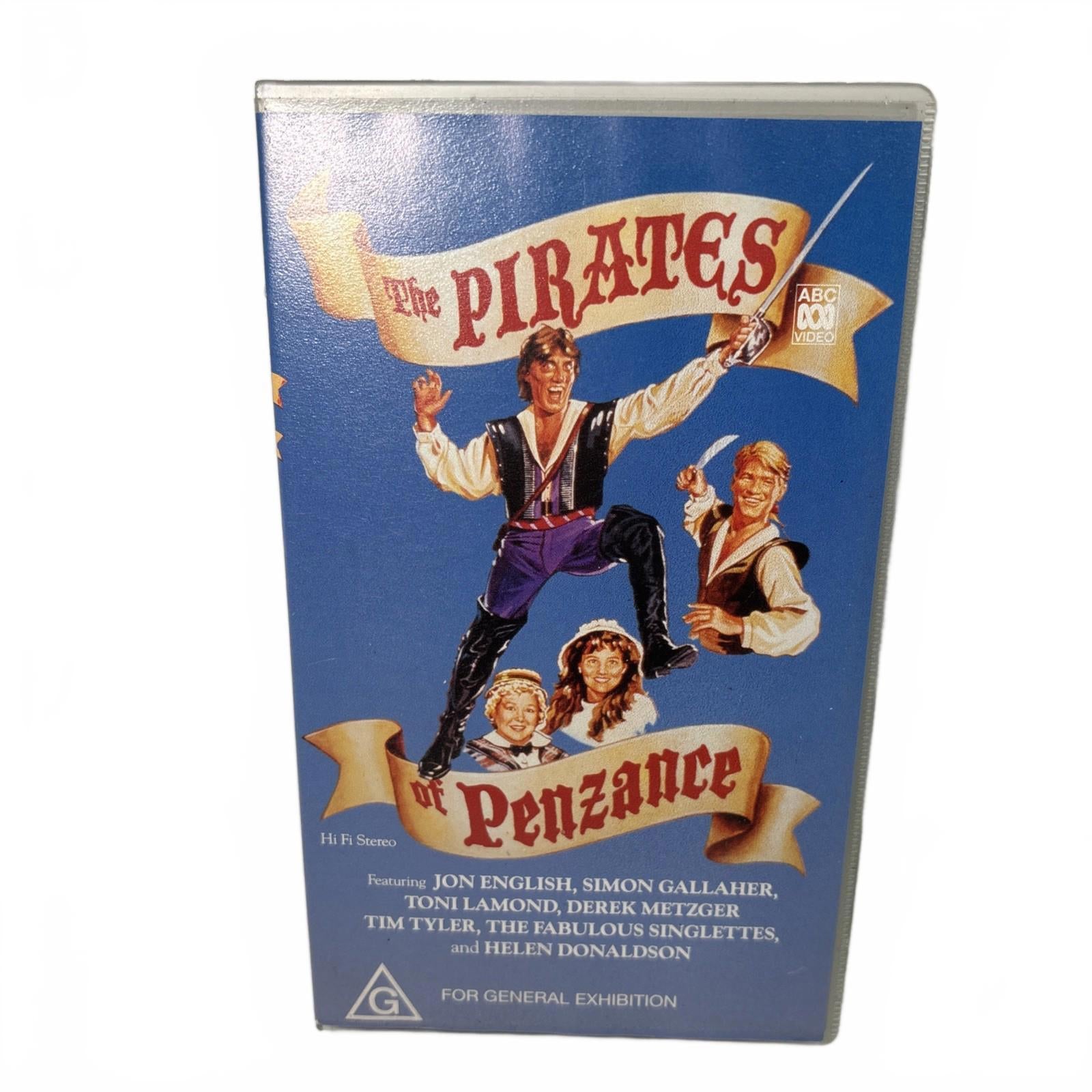 The Pirates of Penzance - VHS Video Tape (Jon English - Australian Production) - Come Sell Nearly Anything