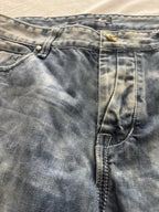 Just Cavalli Men's Straight Leg Jeans Size 31 Vintage Washed Denim Double Pocket