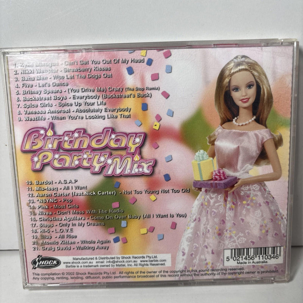 Various - Barbie Birthday Party Mix (Volume 1) (CD 203) - Come Sell Nearly Anything