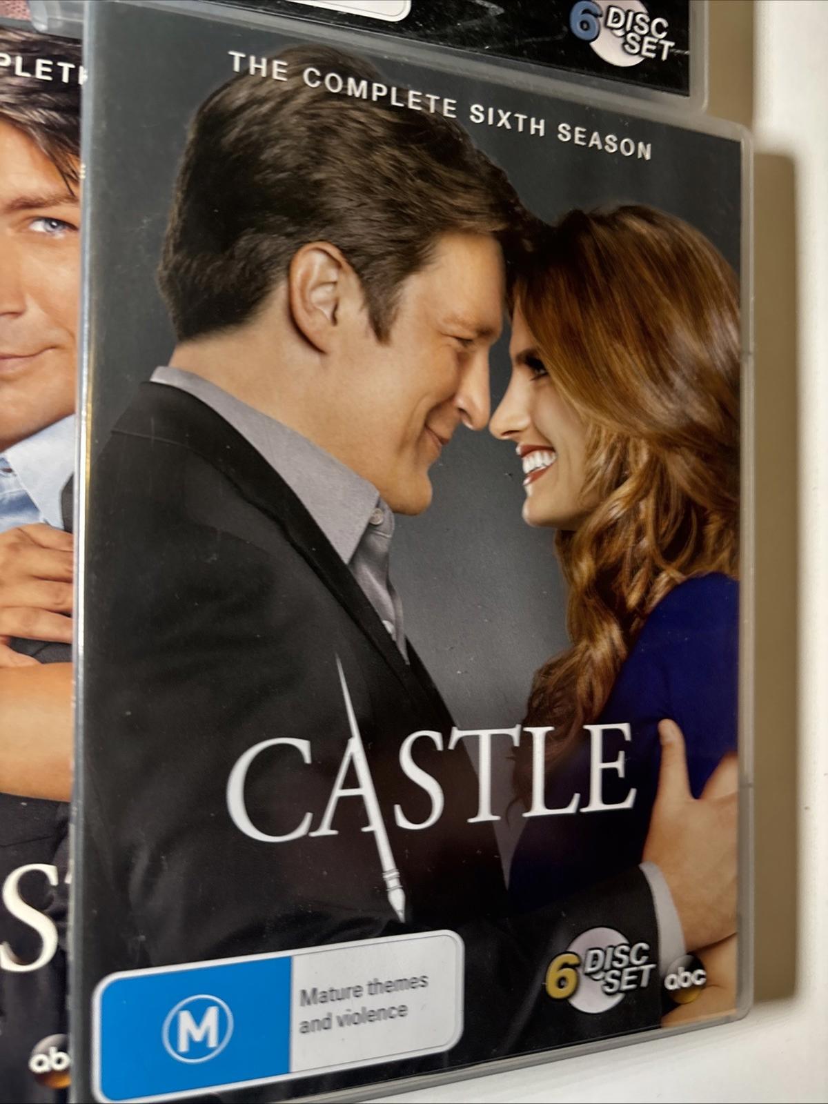 Castle Season 1 - 6 DVD Boxset Region 4 Free Postage - Come Sell Nearly Anything