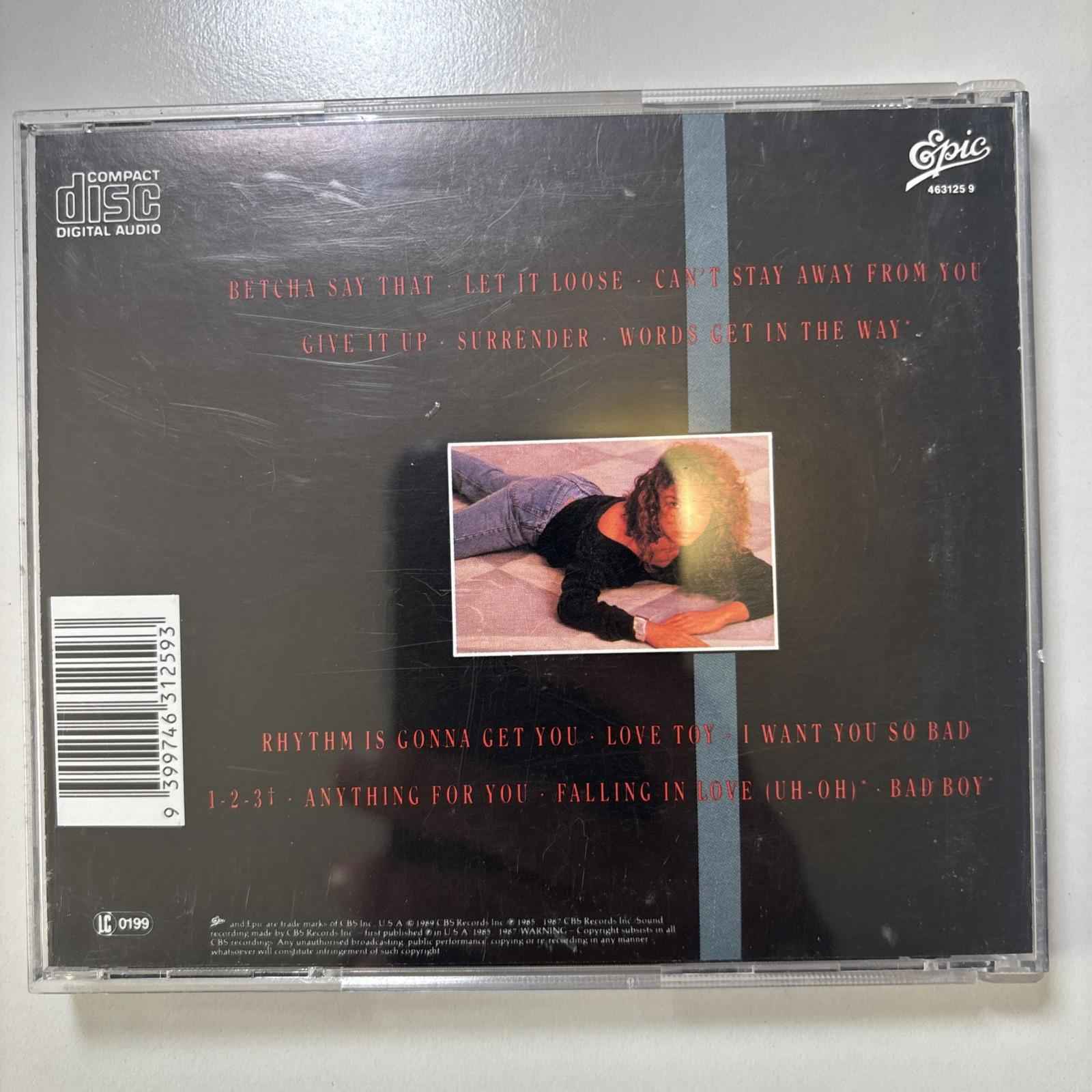 Gloria Estefan & Miami Sound Machine Anything For You CD VGC Disctronics