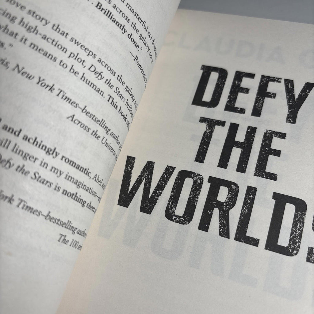 Defy the Worlds by Claudia Gray - Paperback, Each Battle Takes The Closer.. - Come Sell Nearly Anything