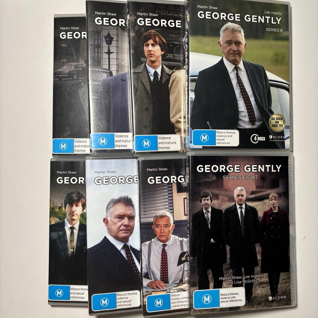 George Gently Complete Series 1-8 DVD Martin Shaw