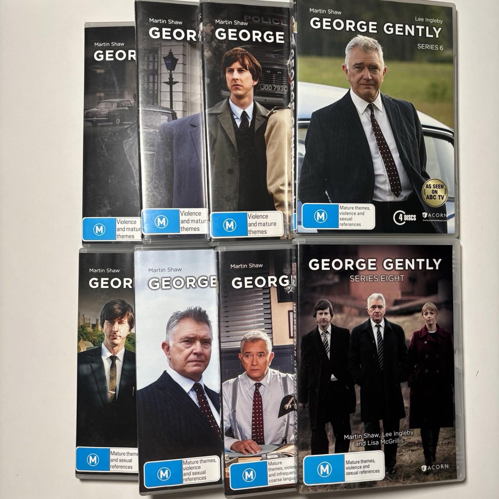 George Gently Complete Series 1-8 DVD Martin Shaw