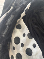 Dogstar Black Polka Dot Accent Dress Size 12 - Come Sell Nearly Anything
