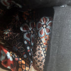 ANNE LEWIS Wool Jacket, fully lined, black Coloured trim. Size 16 - Come Sell Nearly Anything