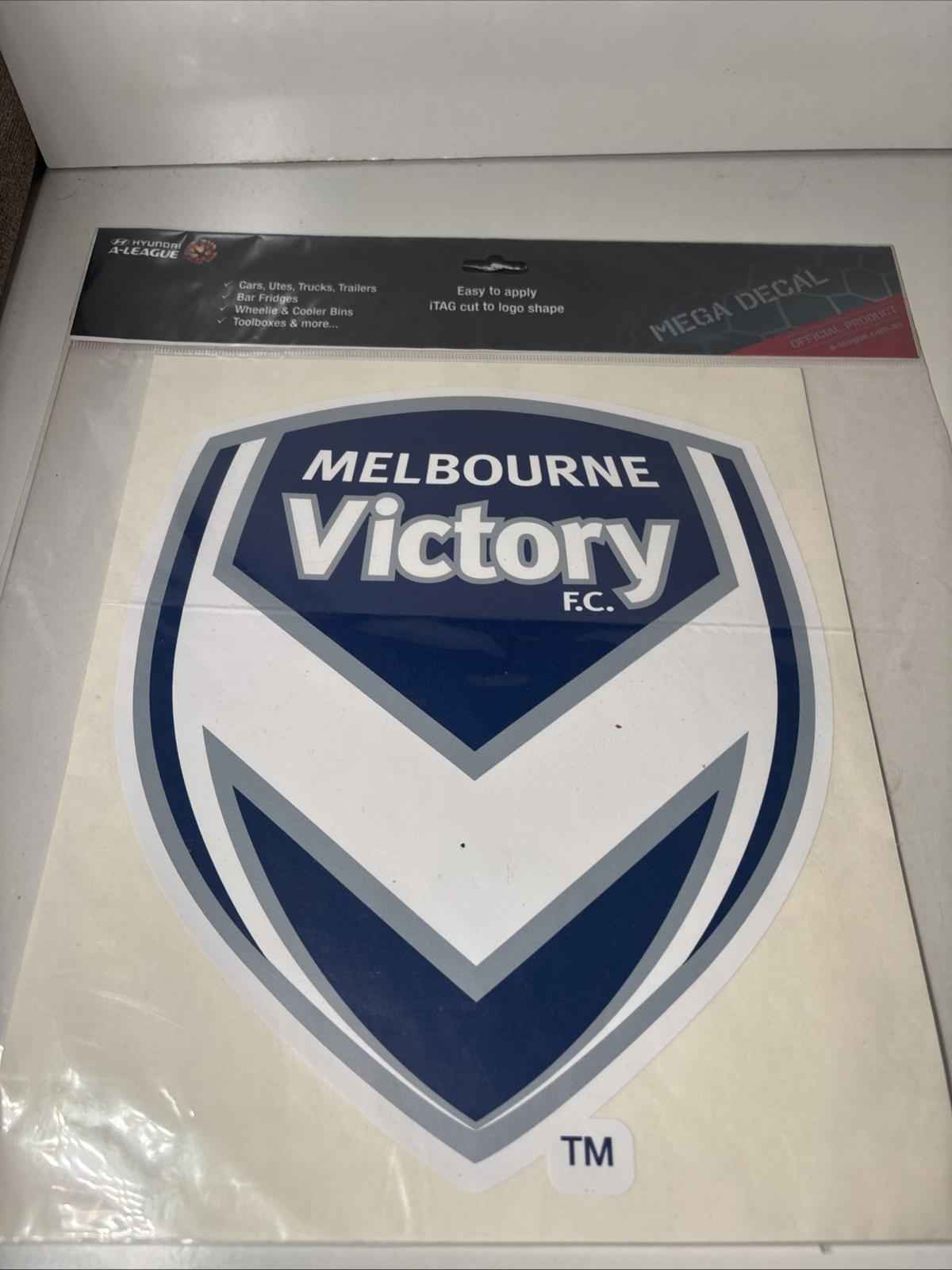 A-League Melbourne Victory Mega Supersized Logo Decal Sticker. X Large 25cm