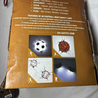 3D Deco Light FX Football Night Light NEW IN ORIGINAL But Damaged BOX Light Perf