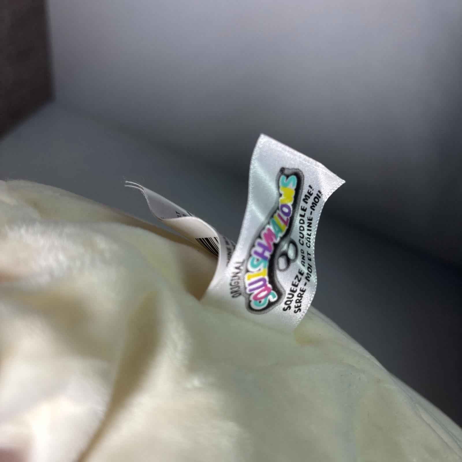 Squishmallows Snail Pink Blue Purple Tie Dye Cream Elysa Soft Pillow Plush Toy