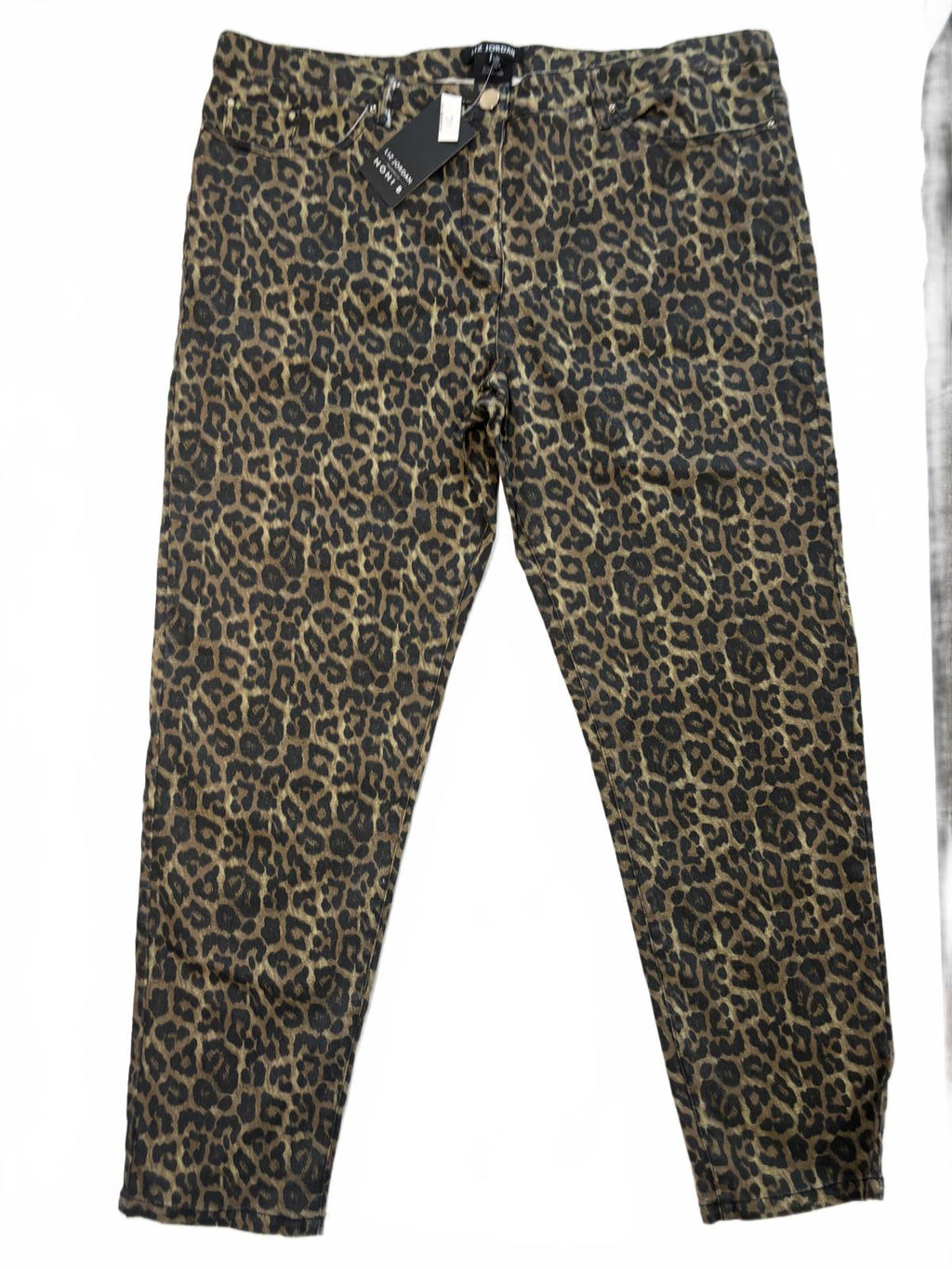 Liz Jordan / Noni B Women's Leopard Print Casual Pants - Come Sell Nearly Anything
