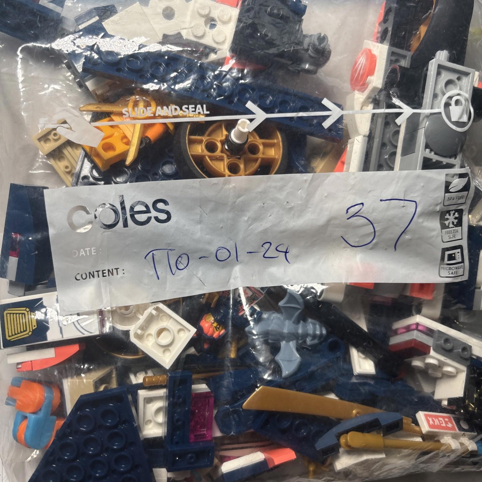 Exciting LEGO Bulk Lot Collection: Marvel, Ninjago, City Sets - Mini Figures & A