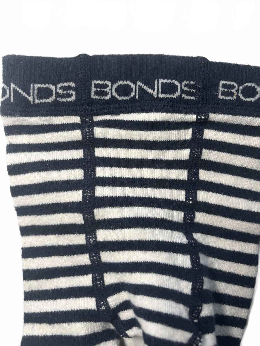 Bonds Baby Leggings  s Size 6-18 Months Striped Navy White