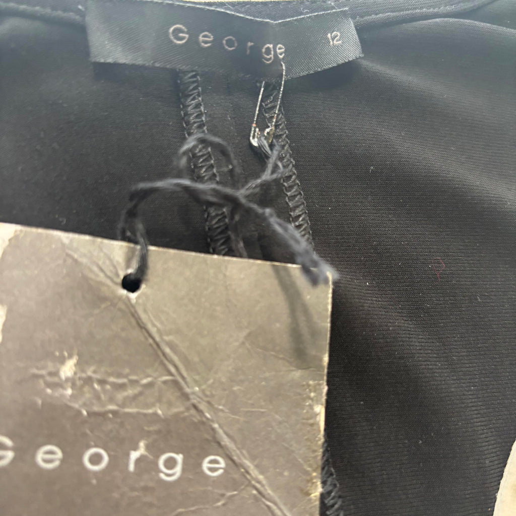 George Black Wrap Top Size 12 BNWT Stylish Women's Blouse - Come Sell Nearly Anything