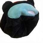 Among Us Red Impostor with Tongue Teeth Plush Huggable Plushie Round Doll Figure