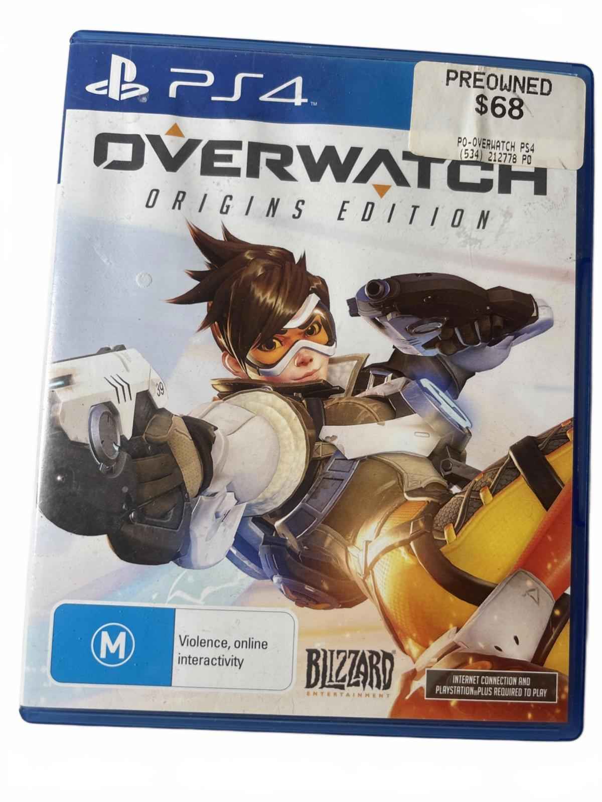 Overwatch Origins Edition PlayStation 4 PS4 Videogames Hits Region 4 PAL VGC