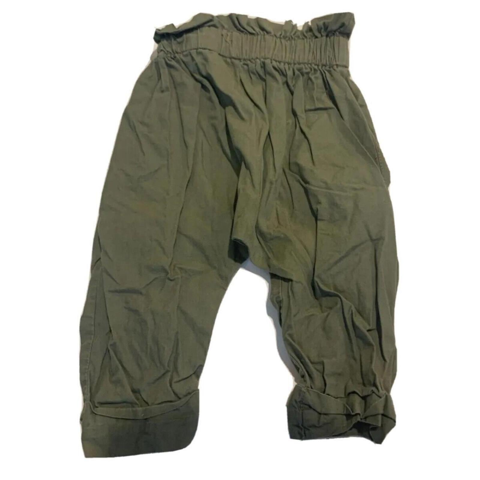 lil puppet size 1 kids parachute pants green - Come Sell Nearly Anything