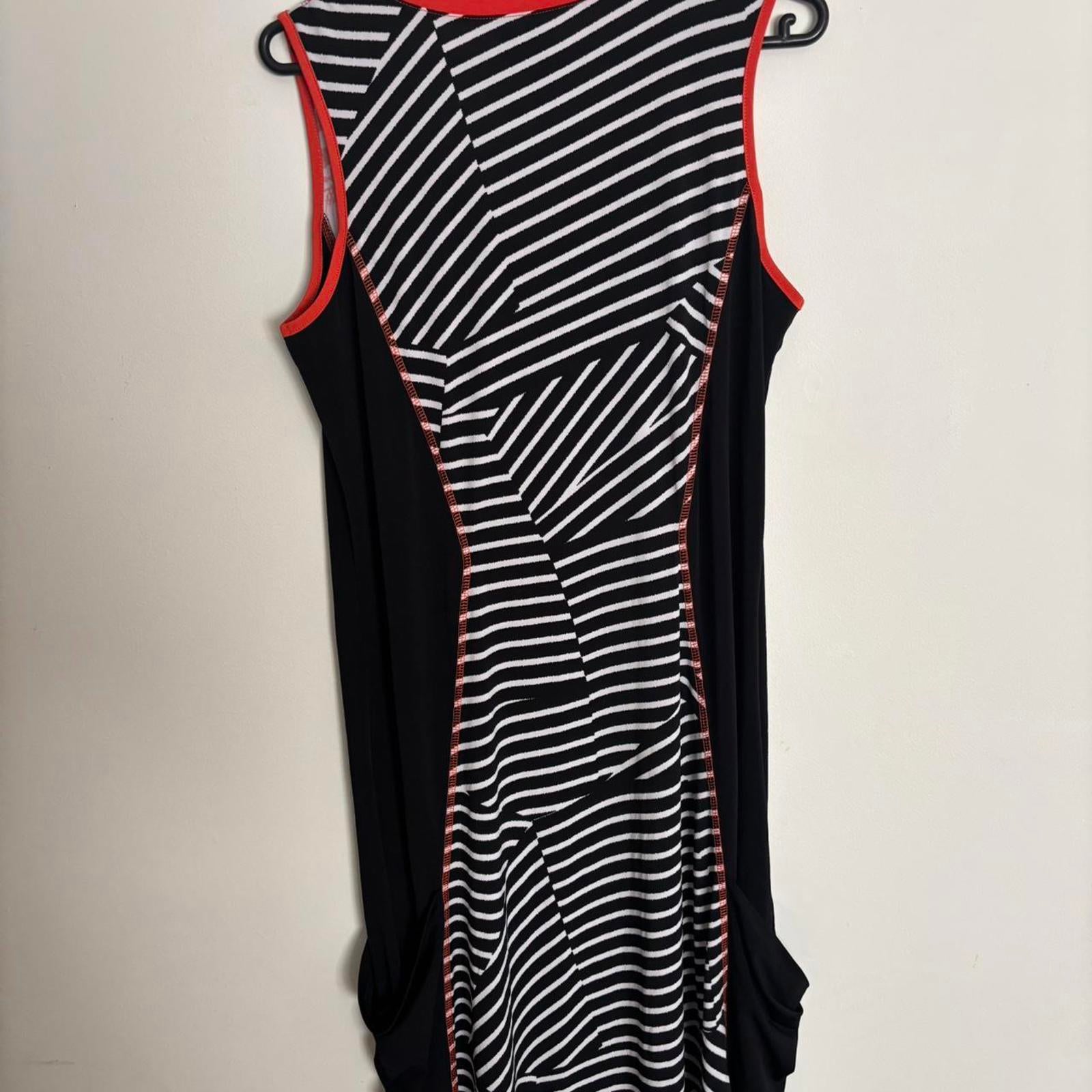 Colorful Abstract Print Sleeveless Dress - Size XXS - Come Sell Nearly Anything