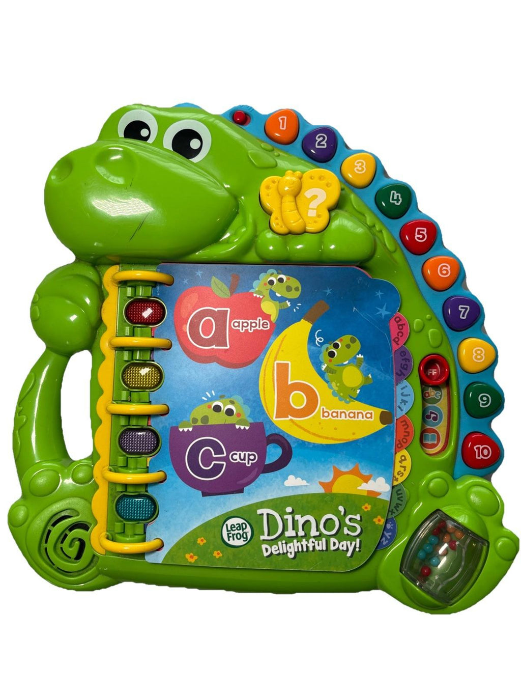 Leap Frog Dinos Delightful Day Book Learning English Toy ABC Electronic Kids