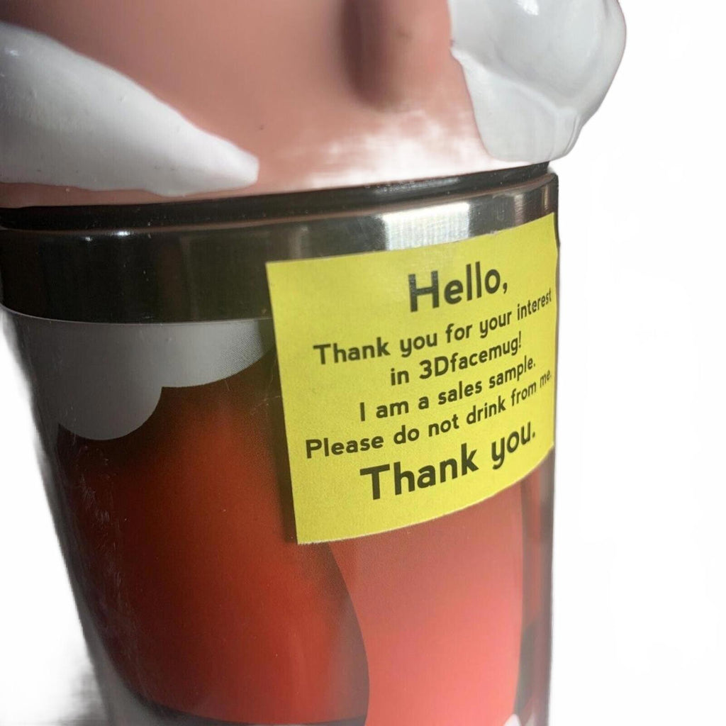 Santa And Snowman 3D Character Ceramic Mug Cup Thermos Coffee Mug. - Come Sell Nearly Anything